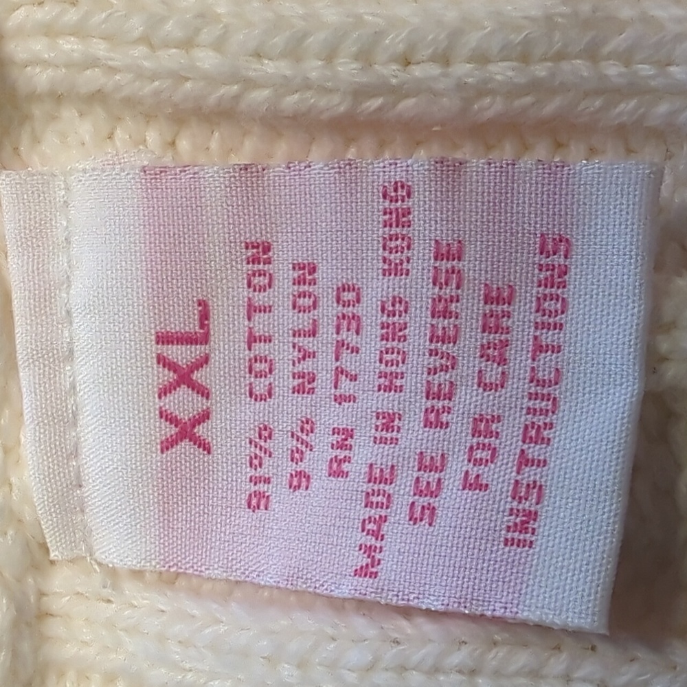 Vintage Cable Knit Sweater - Picture 6 of 7